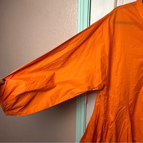 NWT Rhode Orange Emma Dress Size Medium - Picture 4 of 12